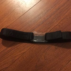 Prada on trend belt- satin and plastic